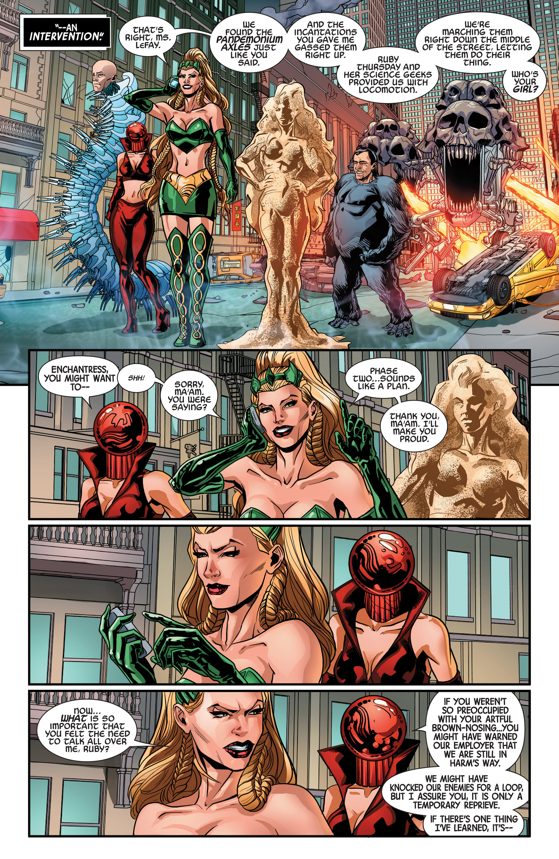 Read online Fearless Defenders comic -  Issue #9 - 12