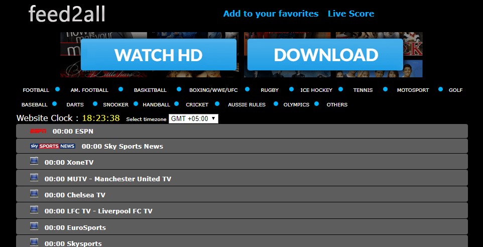 boxing streaming sites