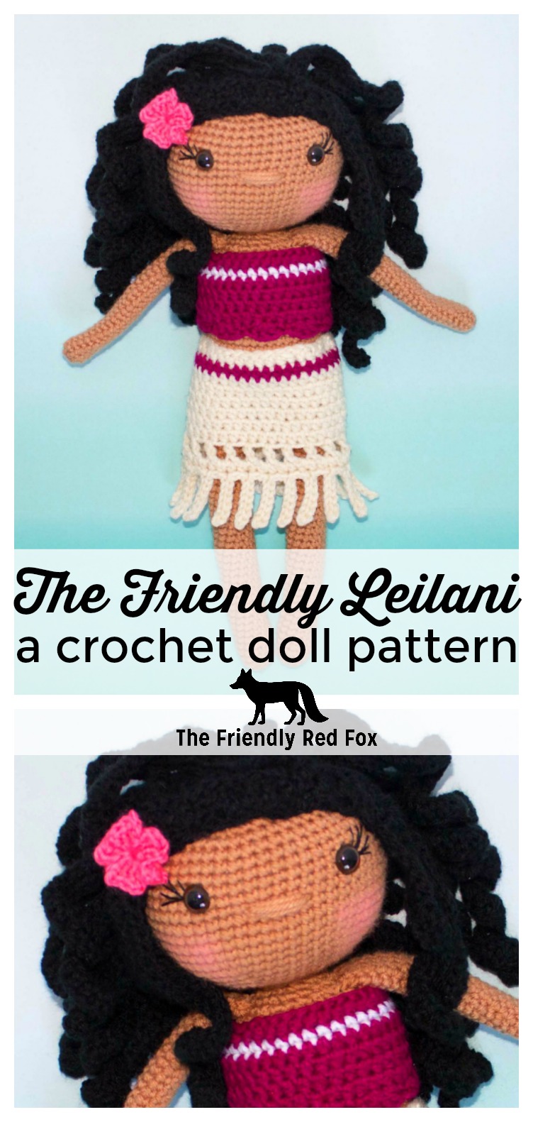crochet black doll pattern
