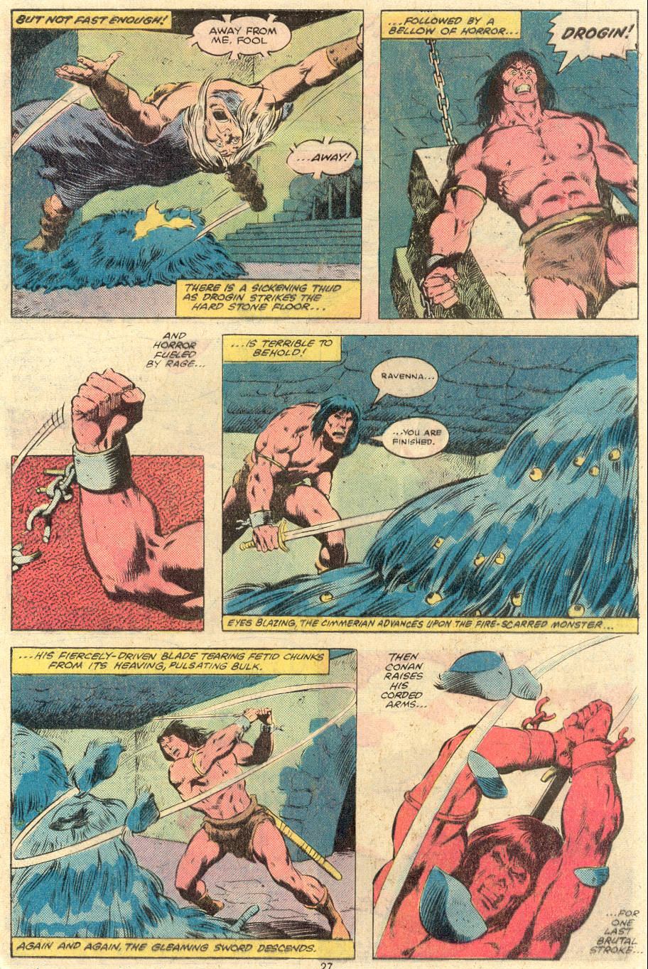 Read online Conan the Barbarian (1970) comic -  Issue #119 - 21