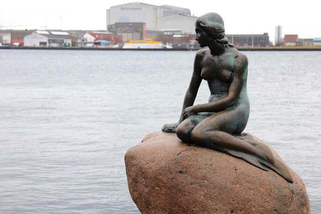 The Little Mermaid statue - Copenhagen