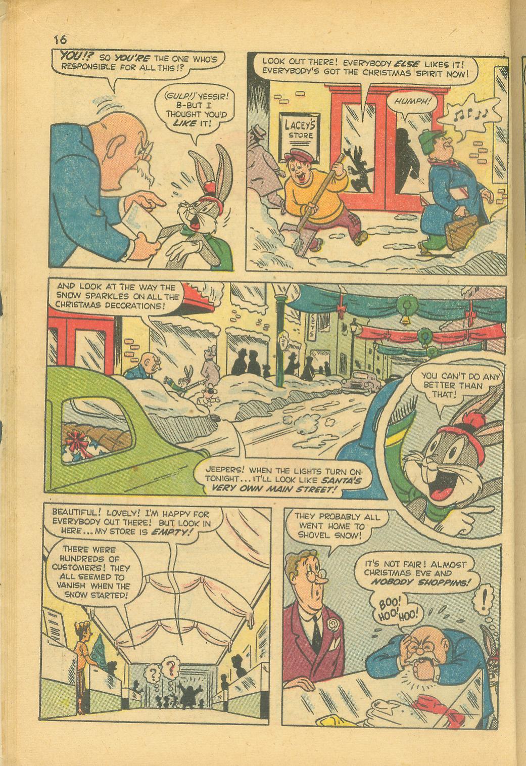Read online Bugs Bunny's Christmas Funnies comic -  Issue # TPB 7 - 18
