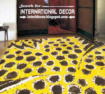 Traditional printed carpet patterns, patterned carpets and rugs, yellow carpets
