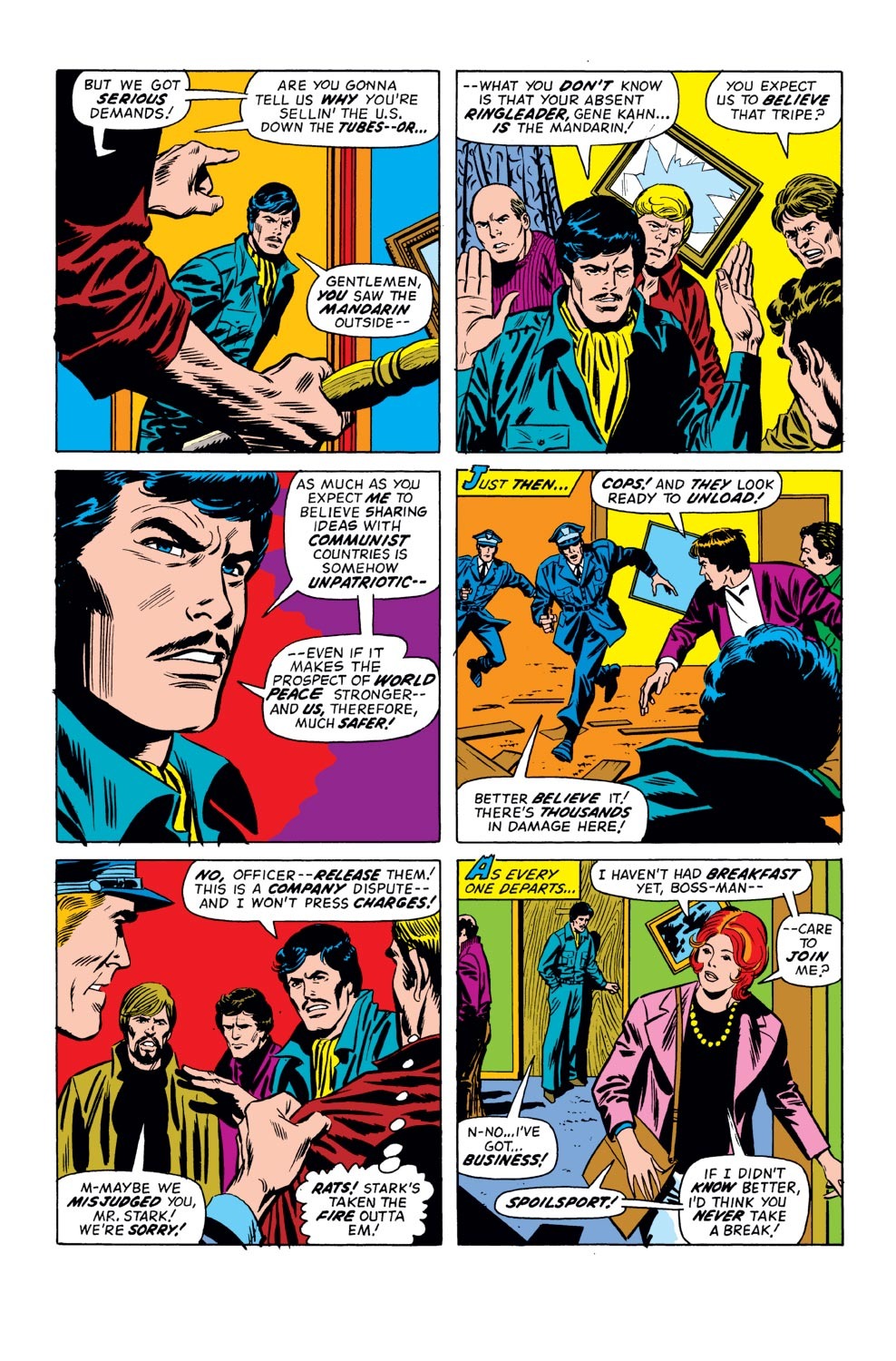 Read online Iron Man (1968) comic -  Issue #58 - 14