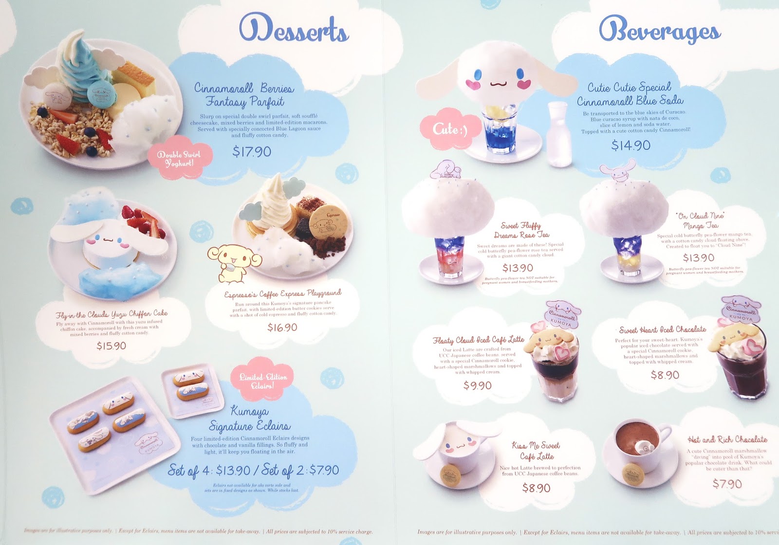 Cinnamoroll PopUp Themed Cafe, Sanrio x Kumoya Singapore JACQSOWHAT