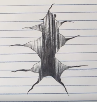 3 boyutlu karakalem cukur cizimi nasil