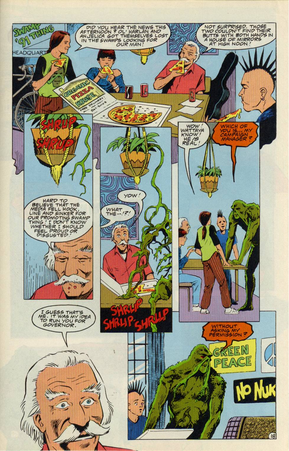 Swamp Thing (1982) Issue #113 #121 - English 19