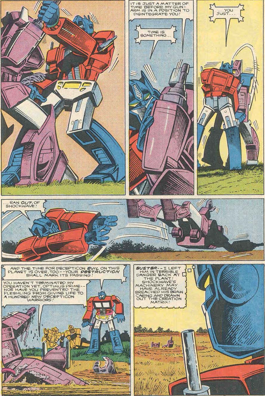 Read online The Transformers (1984) comic -  Issue #12 - 21