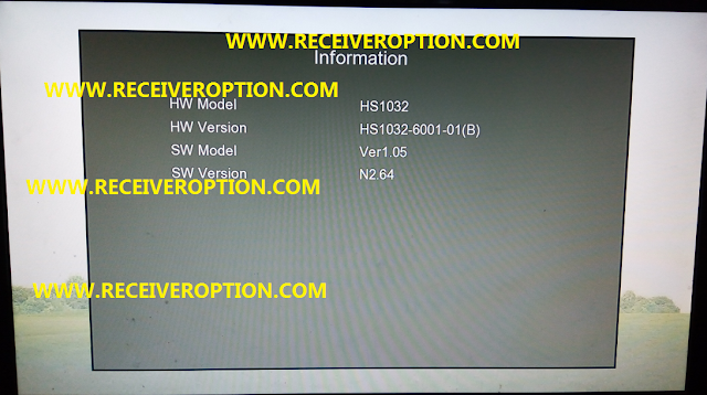 HS1032-6001-01(E) BOARD TYPE HD RECEIVERS FLASH FILE
