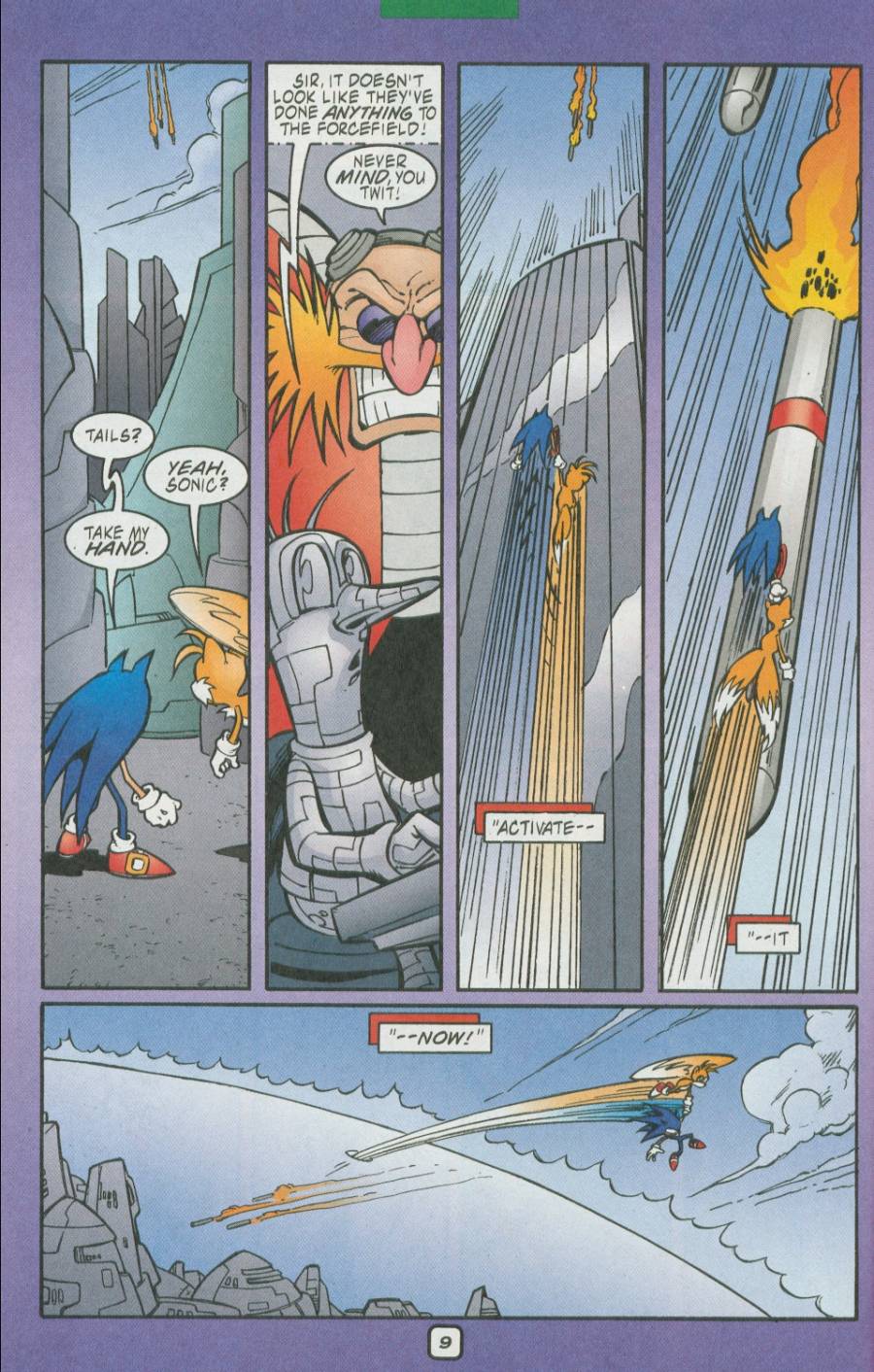 Read online Sonic The Hedgehog comic -  Issue #110 - 11