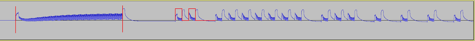 IR Waveform sampled at 192 kHz IR Waveform sampled at 192 kHz - Audacity screenshot