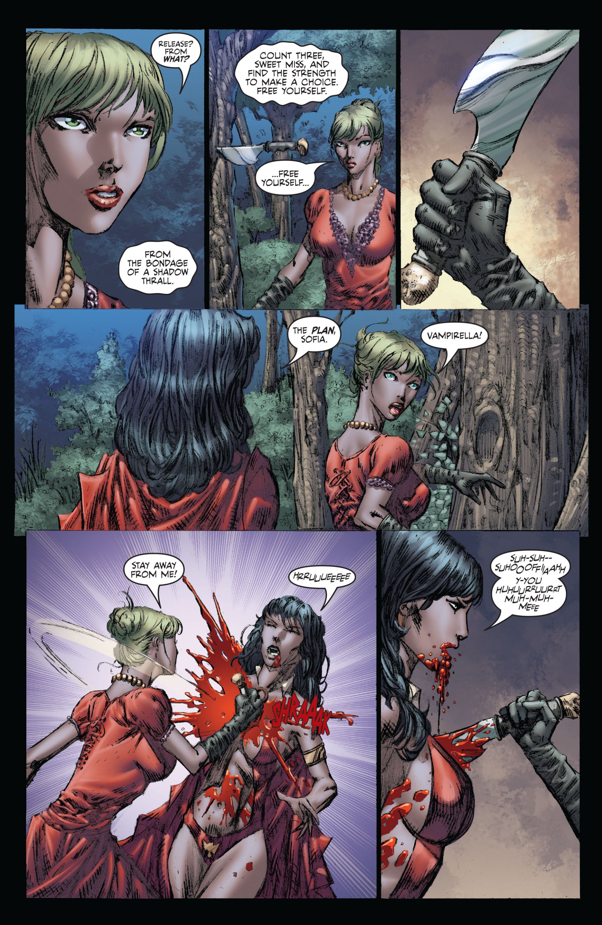 Read online Vampirella (2010) comic -  Issue #11 - 15