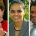 Pesquisa Datafolha aponta Marina empatada tecnicamente com Aécio;Dilma lidera