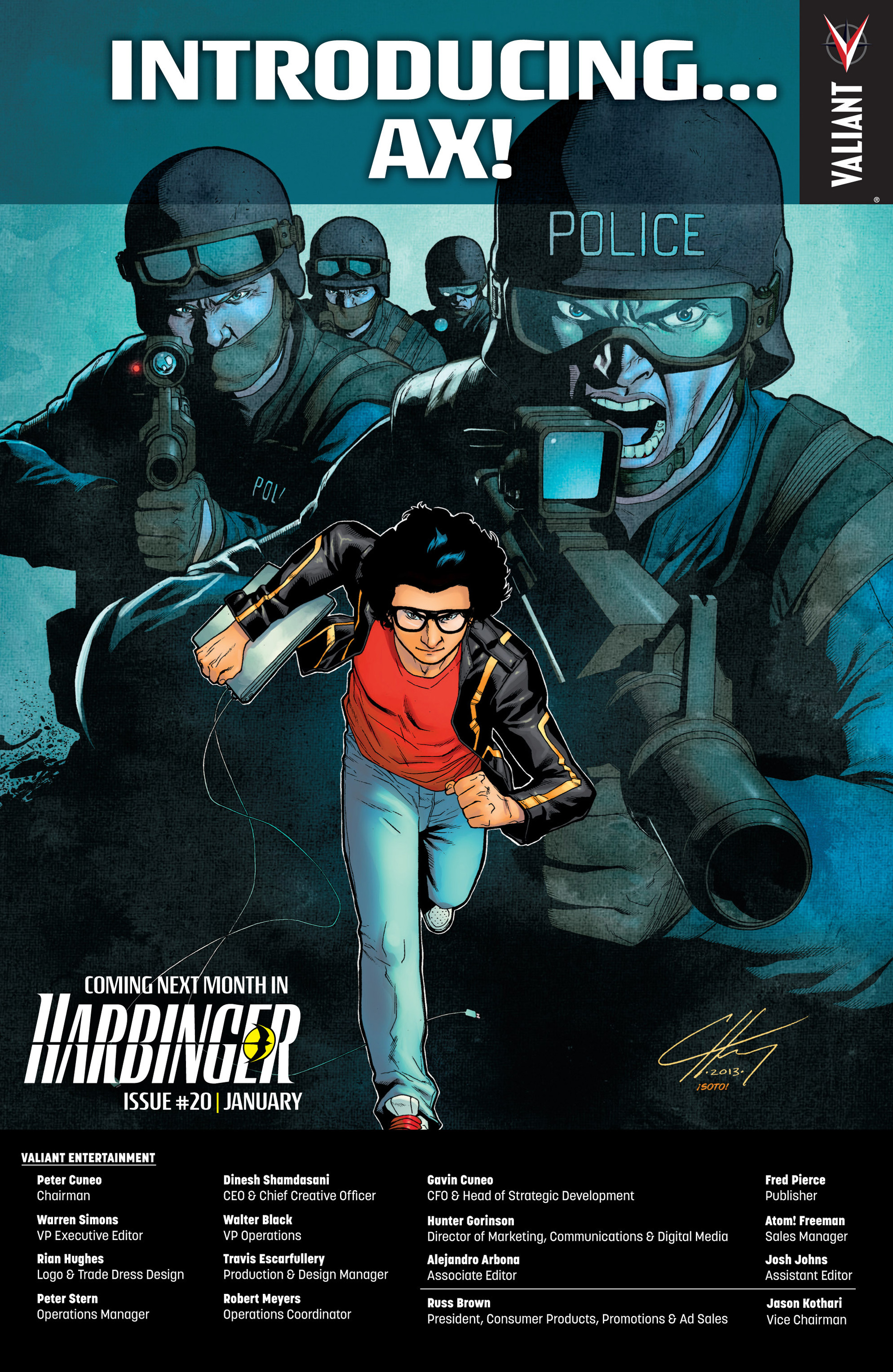 Read online Harbinger (2012) comic -  Issue #19 - 25