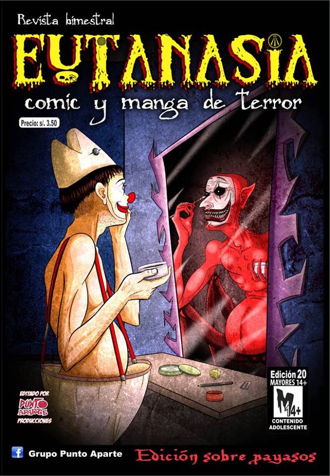 Revista de terror de comic y manga peruano: Eutanasia