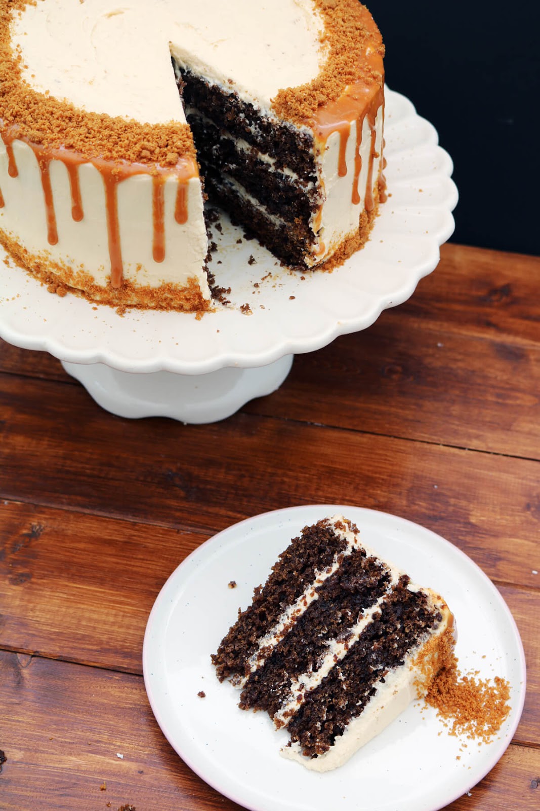 Gingerbread and Spiced Rum Layer Cake | Bake Off Bake Along | Take Some Whisks