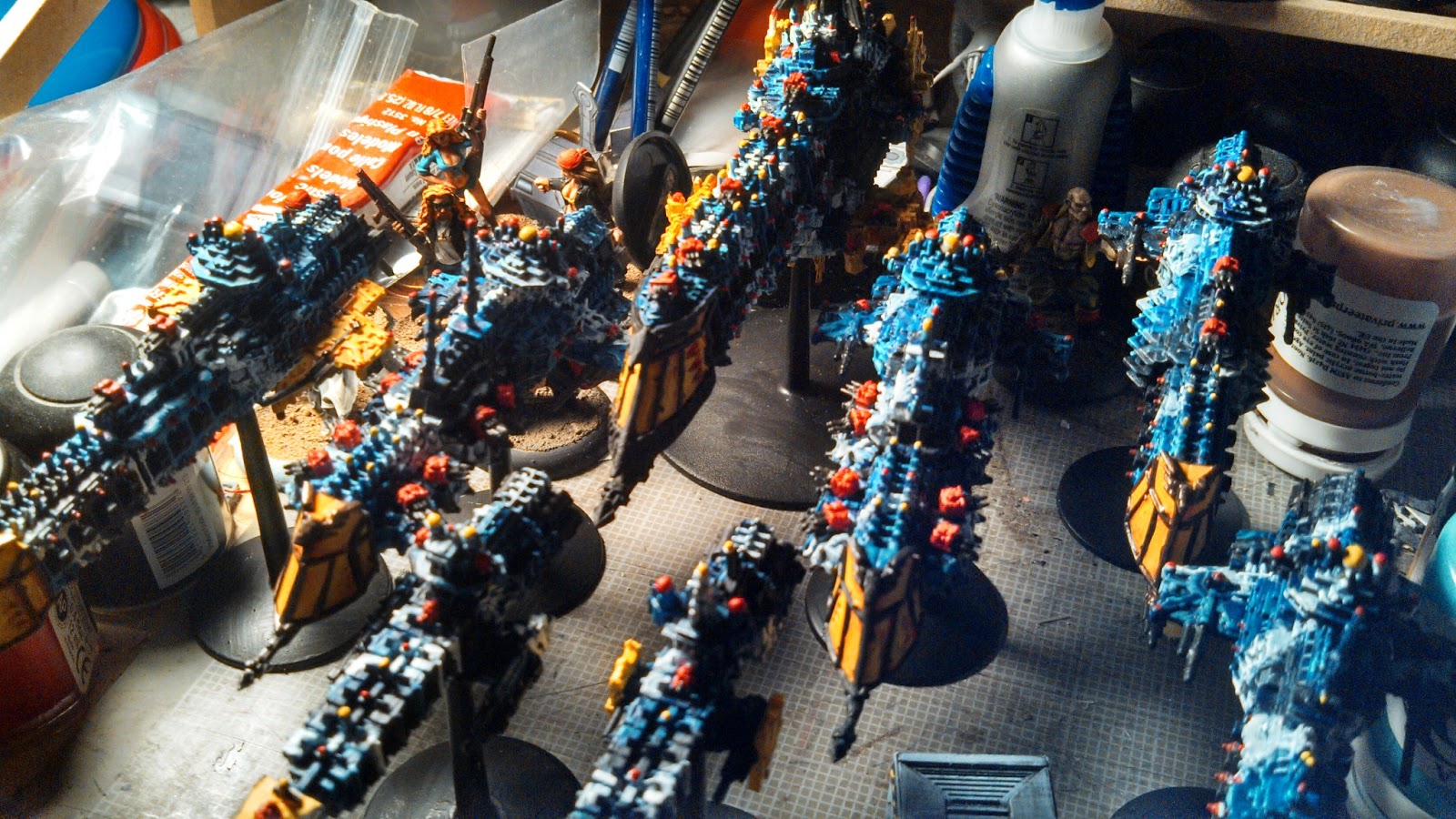 Darth Brom's Mini Minions: Task Force Gold ready for shakedown cruise!