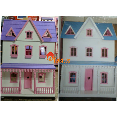 Rumah Boneka Barbie Arthur Medium Putih