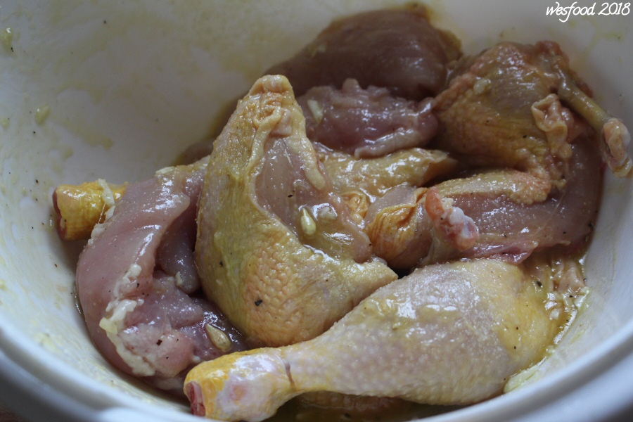 WesFood - Herr Westerhausen kocht ...: Zitronen-Honig Huhn mit Stampf ...