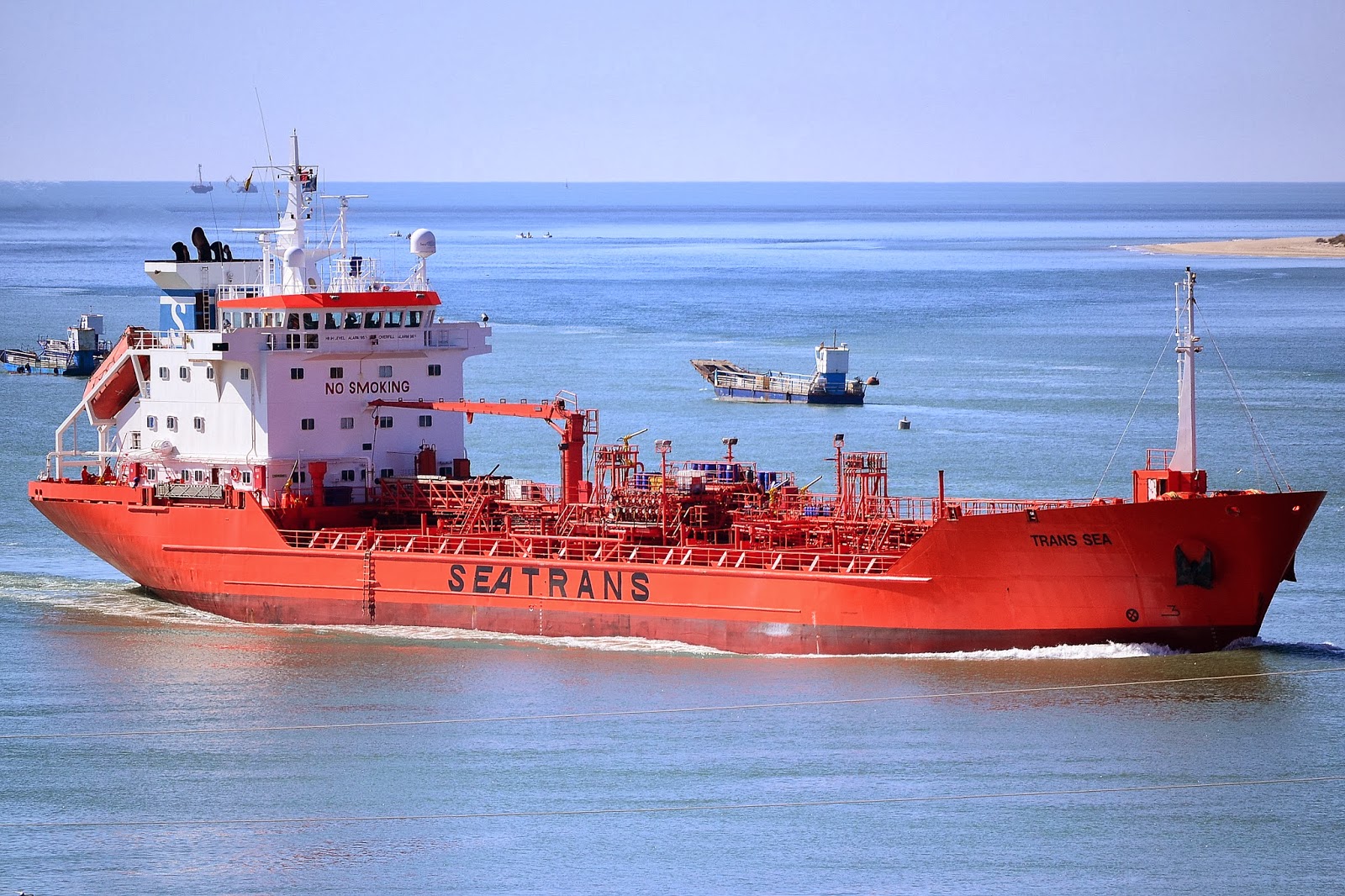 BUQUES MERCANTES A SU PASO POR SANLUCAR DE BARRAMEDA: TRANS SEA