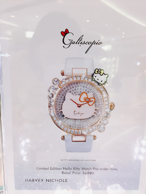 GALTISCOPIO, 迦堤, Sanrio, HelloKitty, 腕錶, Swarovski, 水晶, fashion, lovecath, catherine, style, mixandmatch, fashionblogger, 夏沫, watch