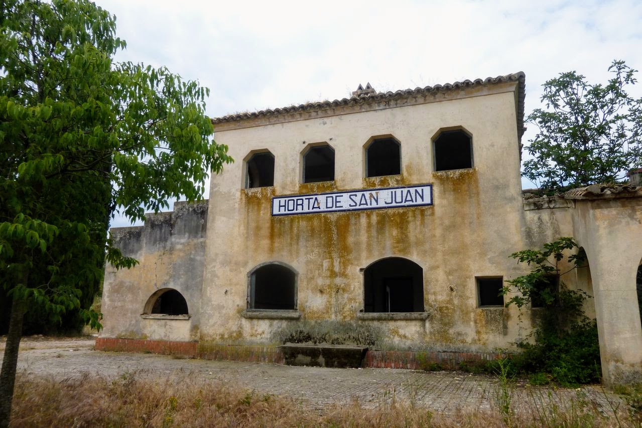 Antigua estación de Horta de Sant Joan