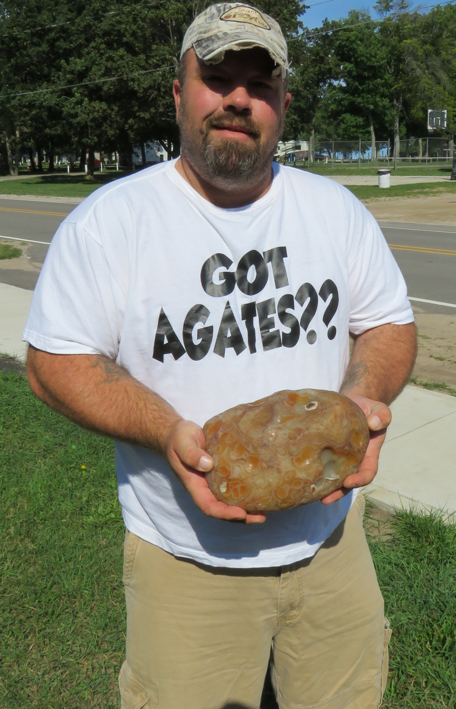 The Agatelady Adventures and Events Super Sized Lake Superior Agate
