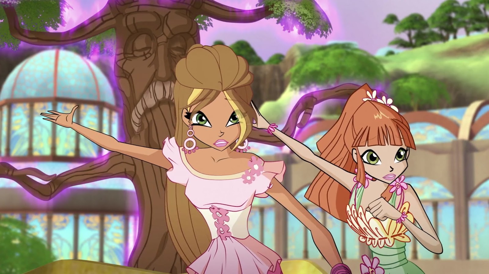 Resumen e imágenes del 3º episodio "The Flying School" Winx Club ...