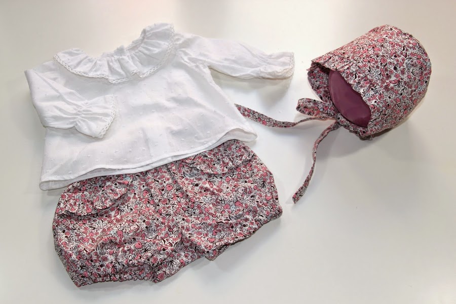 patrones de capota gratis. Patrones ropa de bebe gratis.