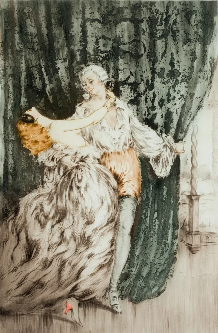 Louis Icart 1890-1950 | French Art Déco painter and illustrator