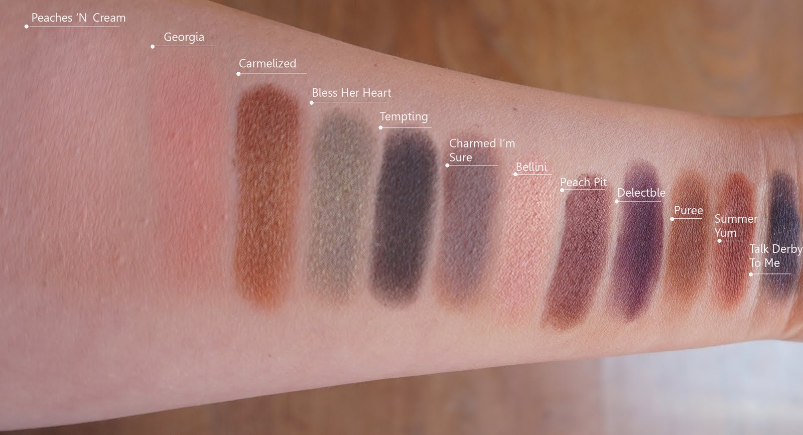 Too Faced Sweet Peach kolory