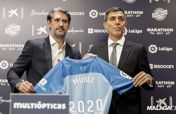 Málaga, Muñiz cuenta con Michael Santos