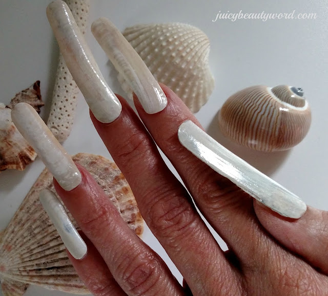 sea shell nail designs shell nail art