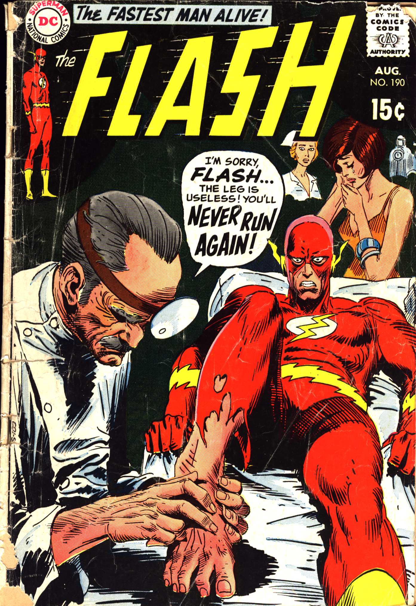 Read online The Flash (1959) comic -  Issue #190 - 1