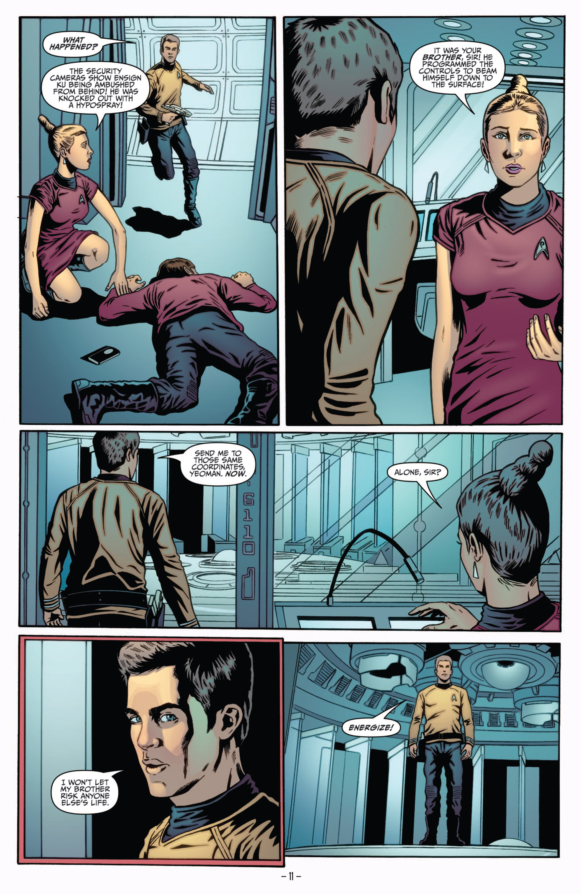Read online Star Trek (2011) comic -  Issue #6 - 15