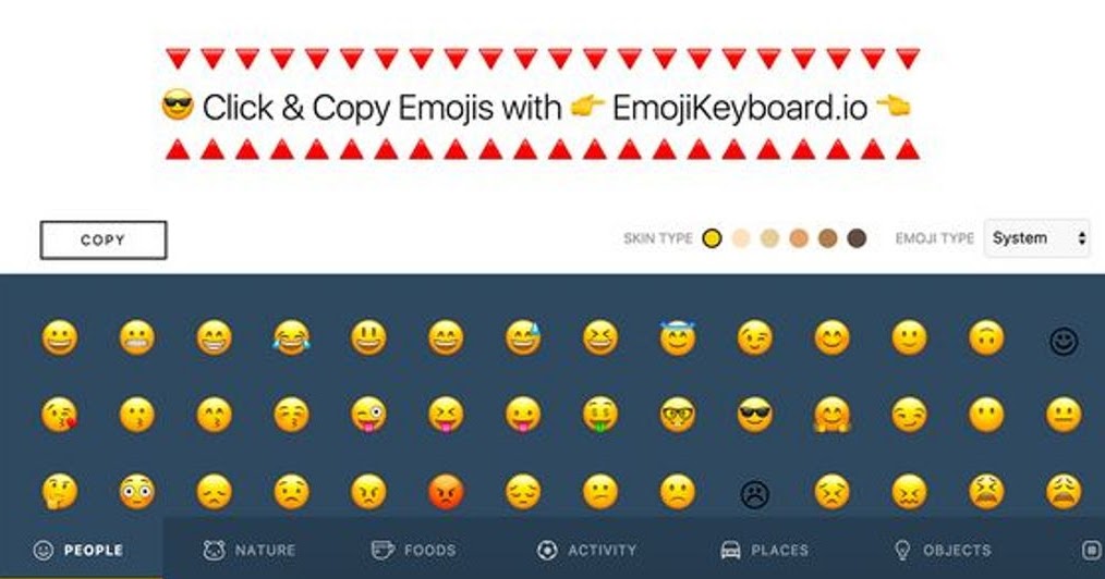 Emoji Keyboard 😎 Emoji Keyboard Online 😍 😈 💋 Click to Copy Emoji Emoticons