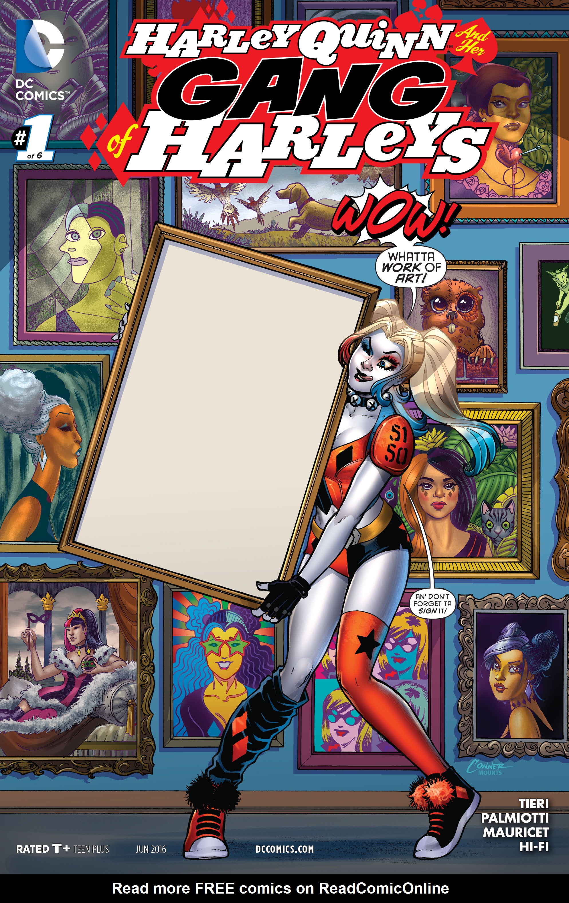 Read online Harley Quinn And Her Gang Of Harleys comic -  Issue #1 - 3