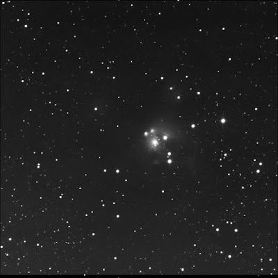 RASC Finest open cluster and nebula NGC 7129 luminance