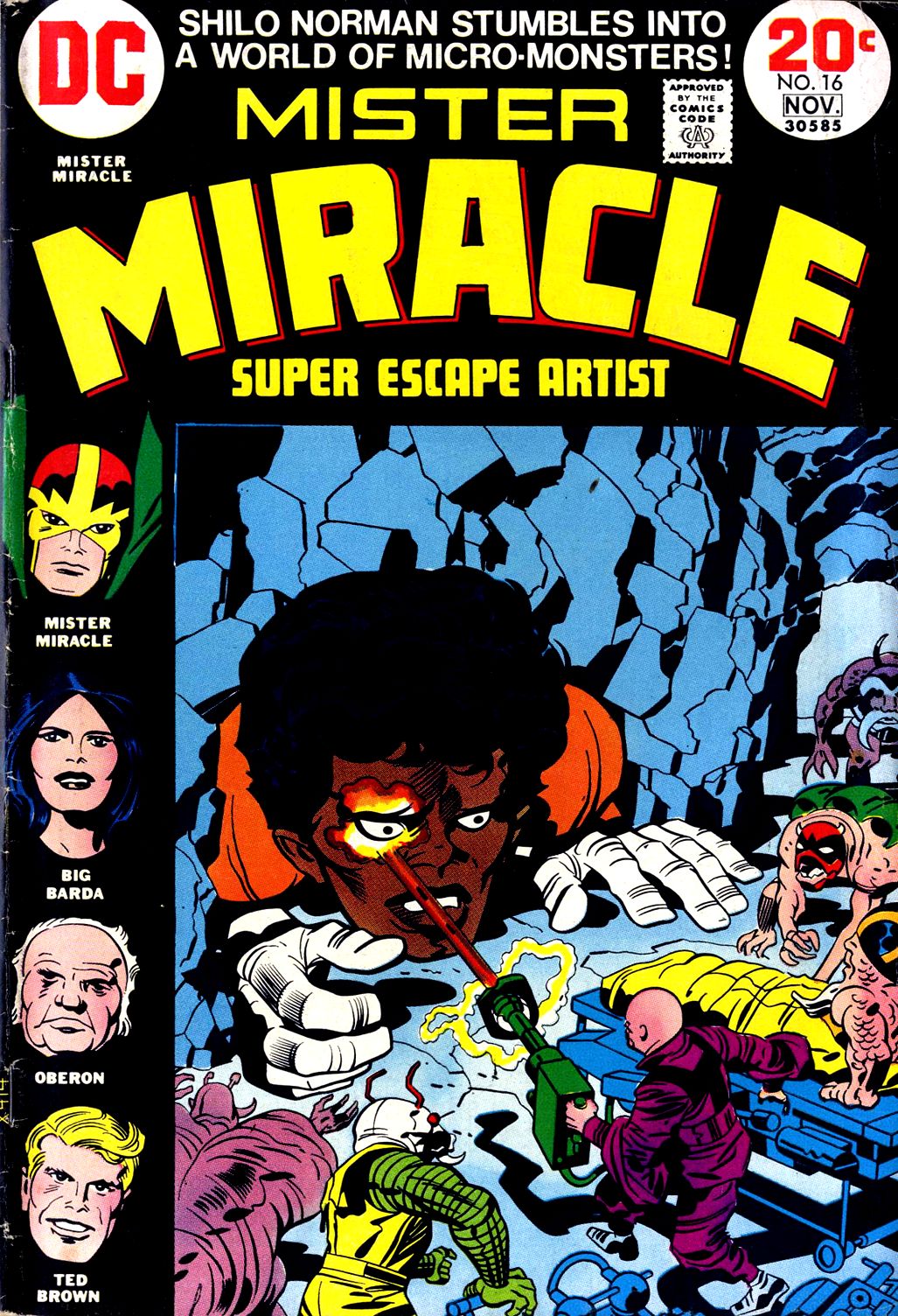 Read online Mister Miracle (1971) comic -  Issue #16 - 1