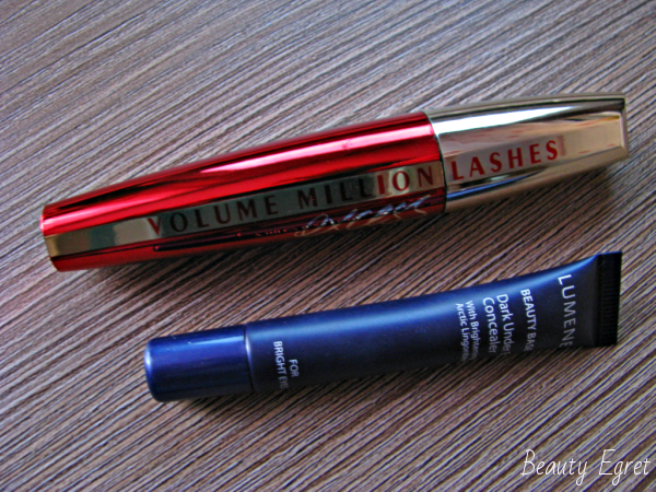 Volume Million Lashes and Dark UnderEye Concealer