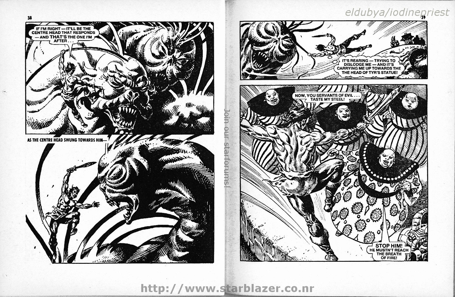 Read online Starblazer comic -  Issue #196 - 21