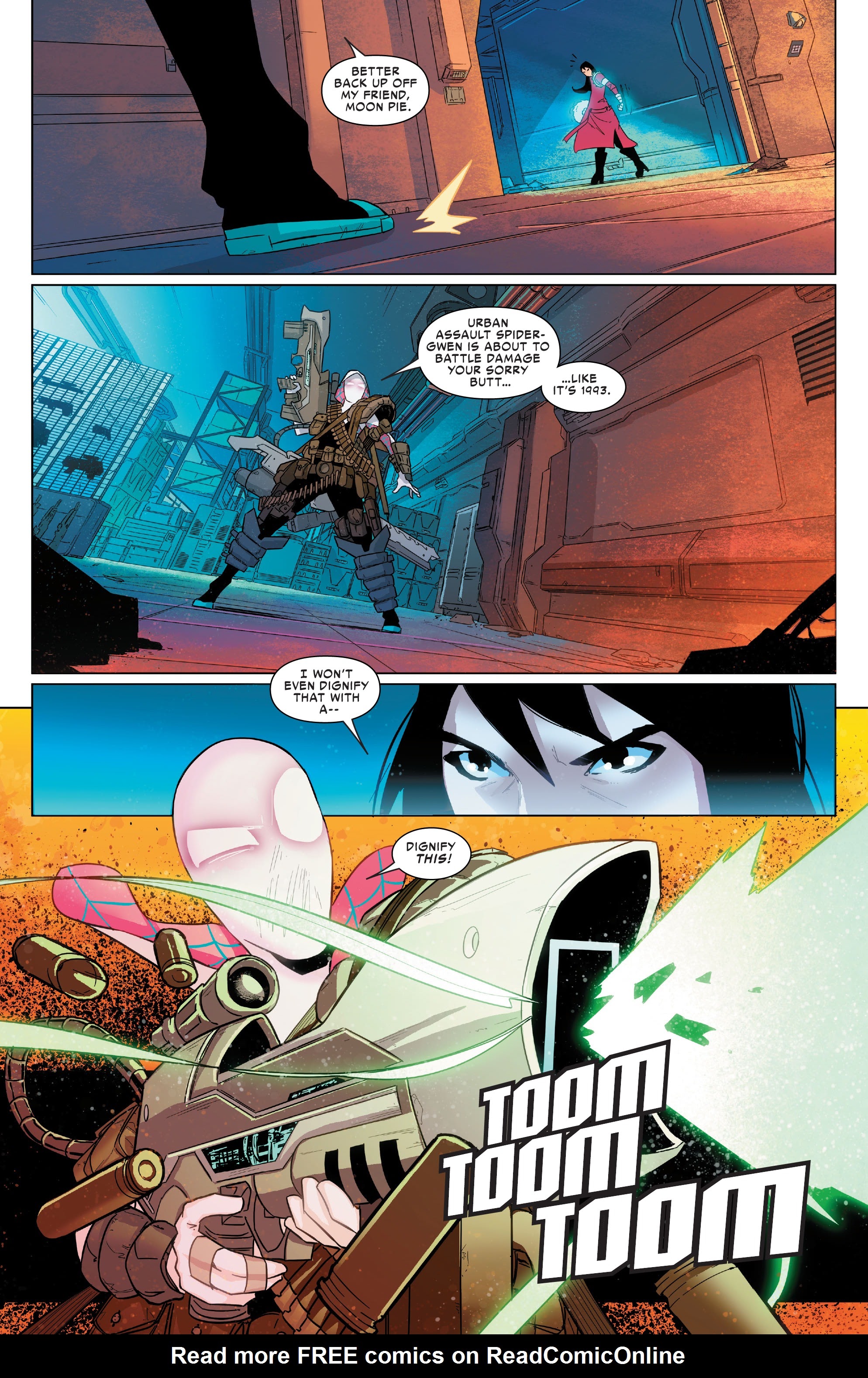 Read online Silk: Out of the Spider-Verse comic -  Issue # TPB 2 (Part 3) - 87