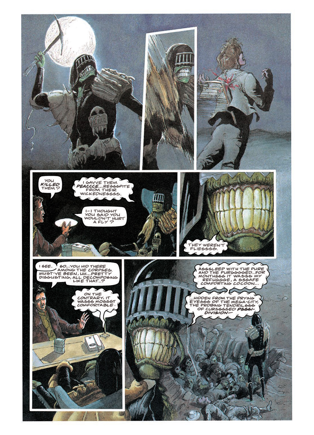 Read online Judge Death comic -  Issue # TPB Young Death - Boyhood of a Superfiend - 15