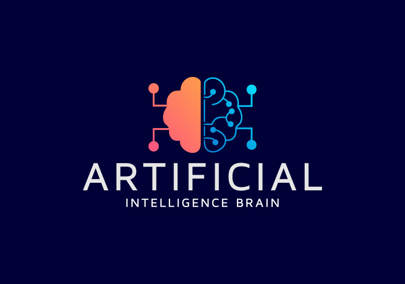 Artificial Intelligence Brain Logo Design Designoble9 Miad Hossen