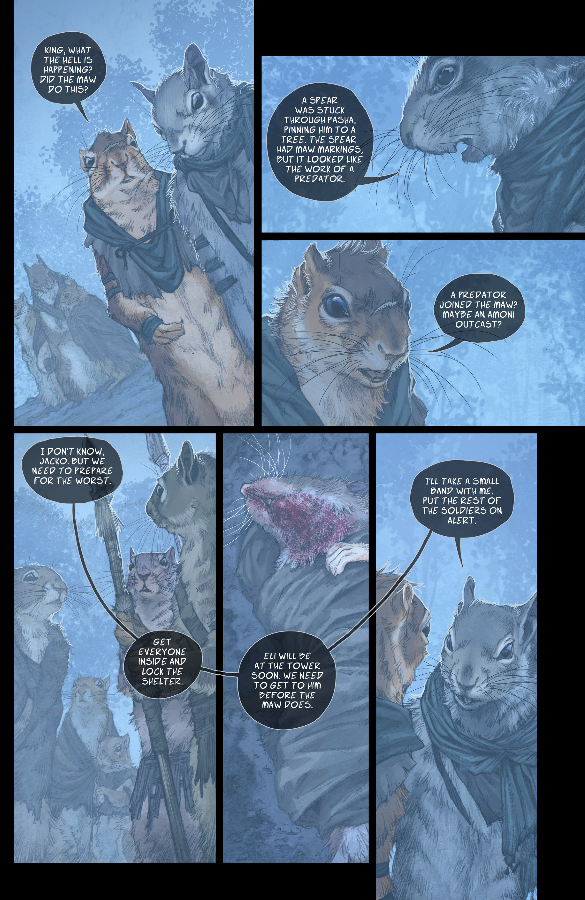 Read online Squarriors (2014) comic -  Issue #3 - 10