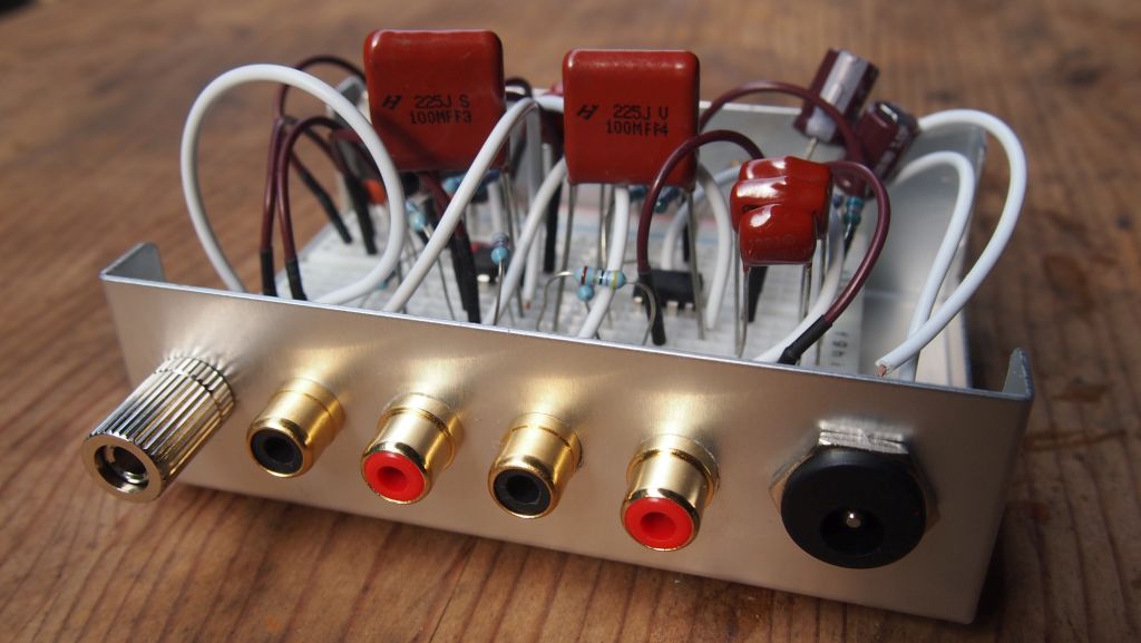 Riaa Compensated Stereo Phono Preamp Schematic Diy Turntable Preamp