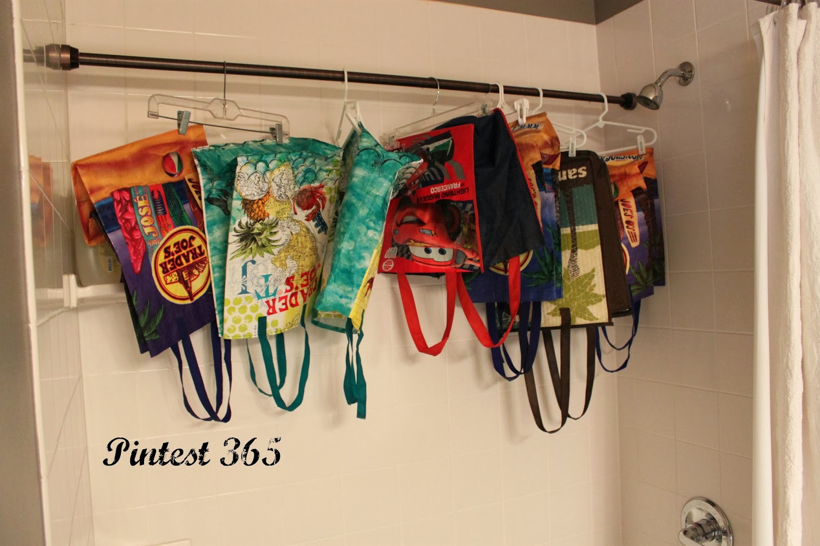 Pintest 365. Day 65 Cleaning Reusable Shopping Bags (success, with