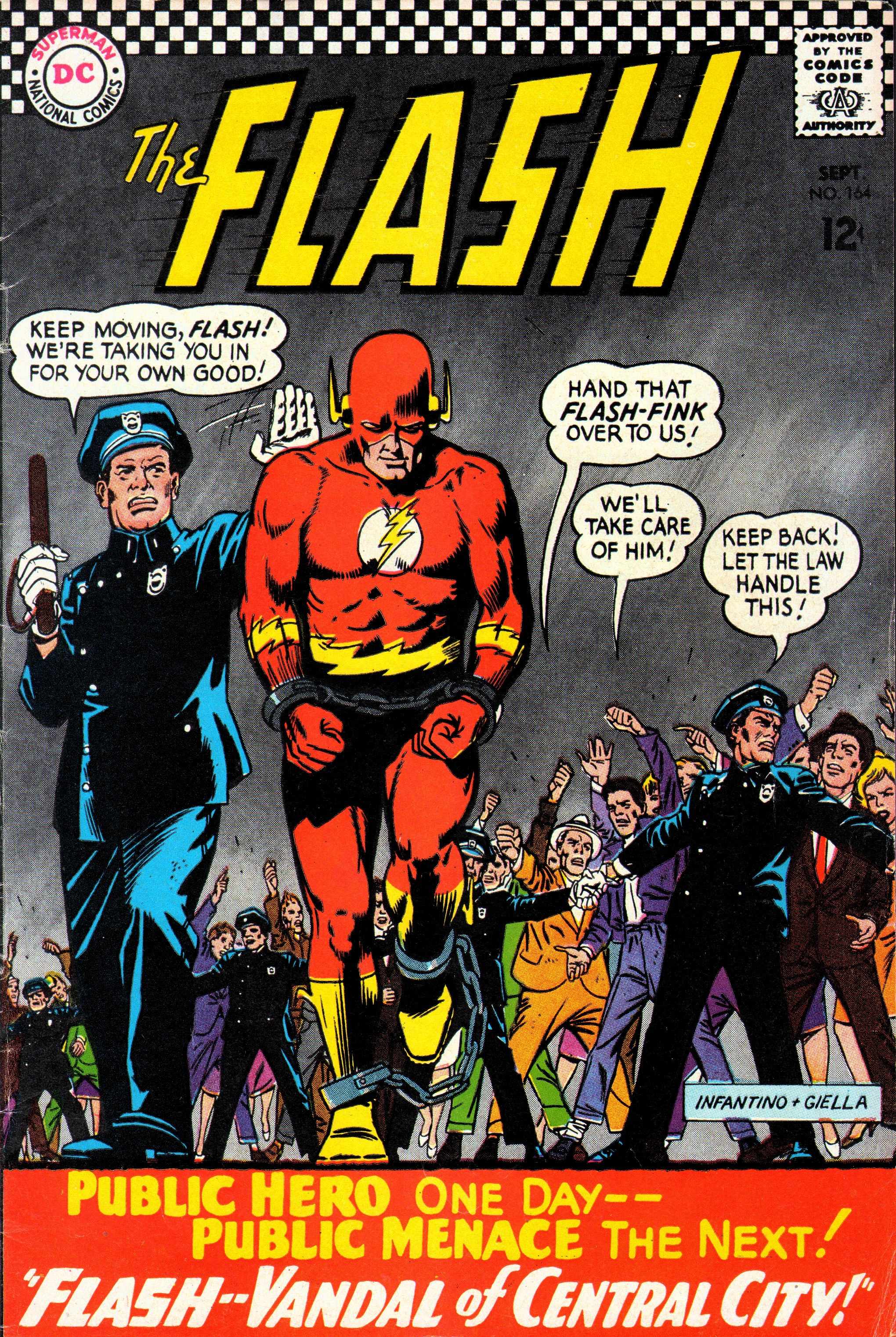 The Flash (1959) issue 164 - Page 1