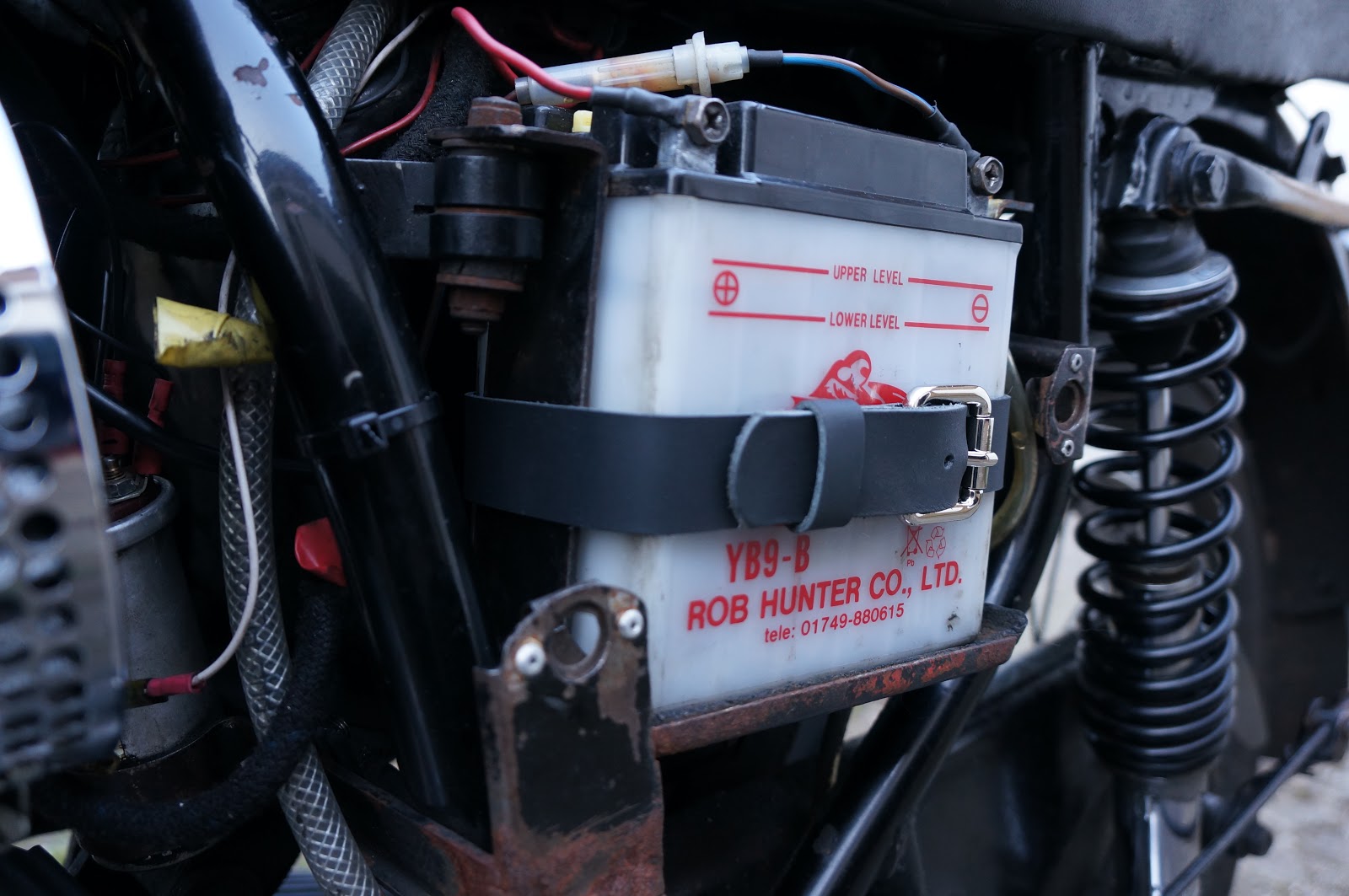 royal enfield battery cover belt