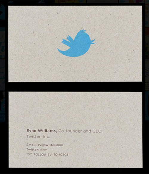 Twitter Business Card 